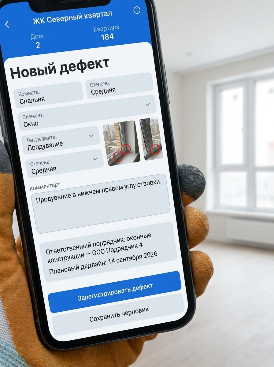 User Flow — сценарии работы с дефектами