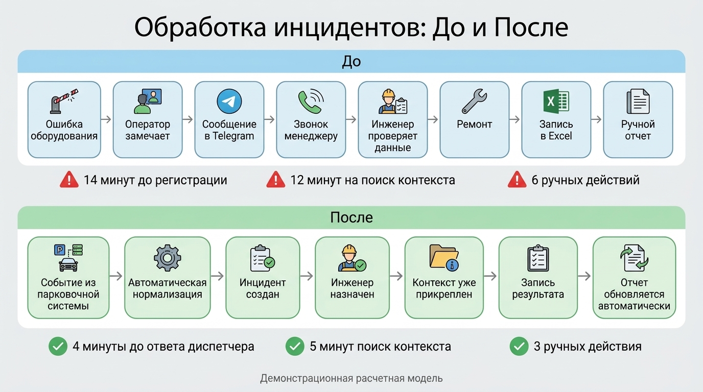 Метрики до и после — эффект внедрения